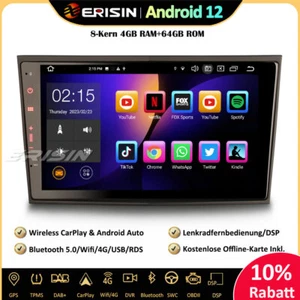 64GB Android 12 DAB+Autoradio GPS Für Opel Corsa C/D Antara Zafira Vivaro Vectra - Bild 1 von 16