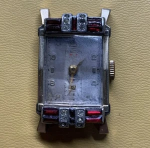 Vintage 1950's Hilton Manual Wind Watch. Funcy Lugs Case. Working - Picture 1 of 7