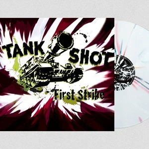 TANK SHOT - FIRST STRIKE (LP) NEU ltd. Splatter Punkrock Combat77 Annex5 Oi Punk - Imagen 1 de 4
