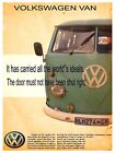 Volkswagen Van, Retro vintage style metal tin sign gift Home Decor garage