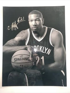 Cory Jefferson Autographed 11x14 Brooklyn Nets Authentic RARE Box G - Picture 1 of 3