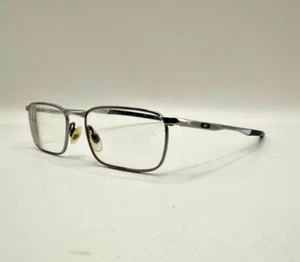 OAKLEY BarrelHouse Eyeglasses Frames OX3173-0352 Light Chrome / Black 52-17-139 - Picture 1 of 12