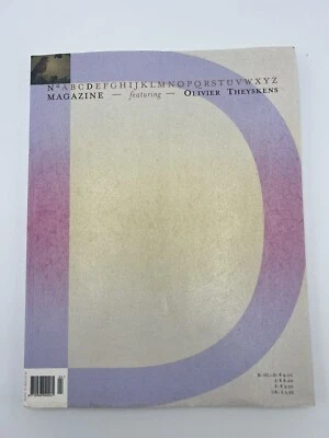 No. D Magazine Olivier Theyskens Dior Tilda Swinton Jenny Holzer Fashion 2003 - Image 1 of 4