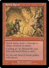4X Spark Spray NM MTG Scourge Magic