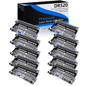 Batterie 10PK DR-520 pour Brother MFC-8660DN MFC-8860N HL-5200 HL-5250 HL-5280 - Photo 1/5