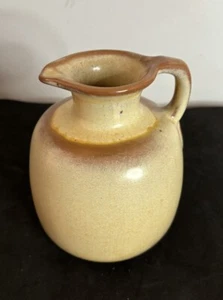 Vintage Frankoma Art Pottery Desert Gold Honey Jug Syrup Pitcher #833 6” - Picture 1 of 14