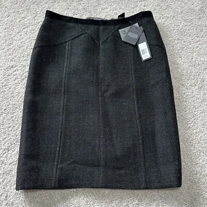 $248 NWT Marc Jacobs Womens SZ 2 Wool Blend Pencil Skirt NEW WITH TAGS - Picture 1 of 8