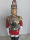 Vntage Sicilian Gold BOTTLE Italian Royal Guard Soldier Italy 1Ft.1" Decanter