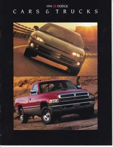 1994 Dodge Full Lineup Cars Ram Trucks 24 pg Sales Brochure Folder Viper - Picture 1 of 1