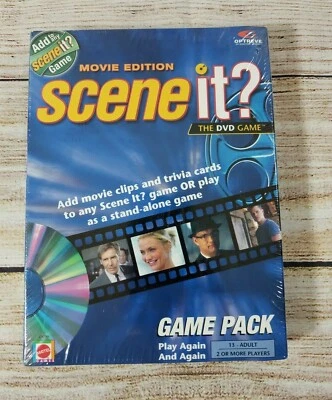Scene It? Movie Edition - DVD GAME PACK, FACTORY SEALED - Image 1 of 2