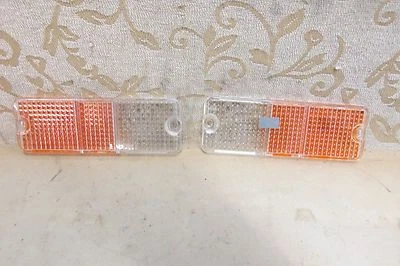 PAR DE LENTES DE SEÑAL FRONTAL UTE PASTILLA GIRATORIA ORIGINALES MAZDA B1600 B1800 B2000 Foto 1 de 4