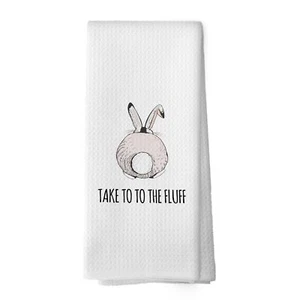 Eater Bunny Kitchen Towels Easter Hand Towels for Kitchen Bathroom Rabbit Lov... - Picture 1 of 6