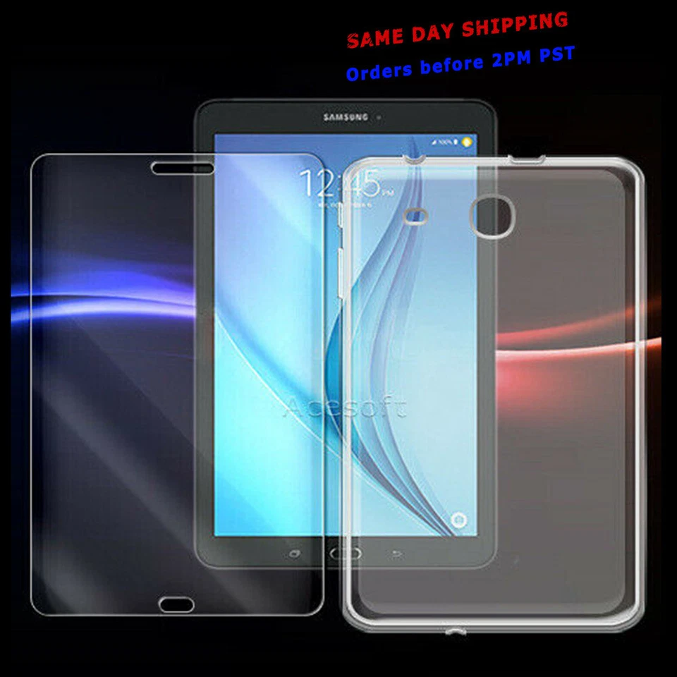 High Definition Screen Protector or Case for Samsung Galaxy Tab E 8.0" SM-T378V - Image 1 of 1