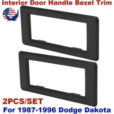 For Dodge Dakota 2-Door 1987- 1996 Interior Door Trim Bezel Trim Left & Right - Image 1 of 4