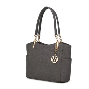 Malika M Signature Satchel Handbag - Picture 1 of 6