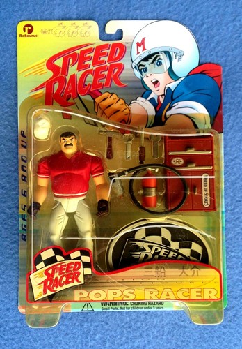 POPS RACER SPEED RACER SPEEDRACER RESAURUS SERIES 1 1999 6 INCH ACTION ...