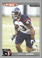 2004 Topps Total Silver Houston Texans Football Card #369 Jason Babin