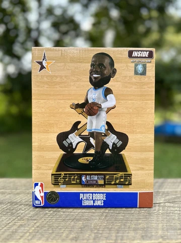 LeBron James Los Angeles Lakers 2022 NBA All-Star Bobblehead NEW FOCO ORIG BOX Cover