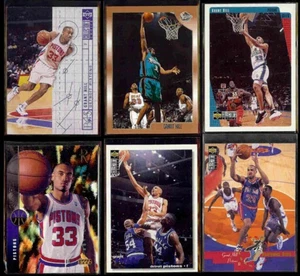 GRANT HILL (6) Card Lot (1994 - 1998).   PISTONS - Picture 1 of 1