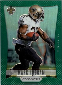 2012 Panini Prizm Prizms Green #121 Mark Ingram - FB - Picture 1 of 2