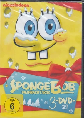 SpongeBob Weinachts Box 3 DVD-Set - Bild 1 von 2
