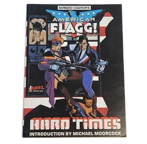 American Flagg! Hard Times Oversized Softcover Graphic Novel TPB 1985 Fine - Picture 1 of 8