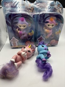 Fingerlings Lot Monkey Unicorn Tested Works