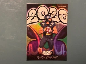 2020 Panini Certificato Justin Herbert 2020 Graffiti #2020-JH Inserto Rookie RC - Foto 1 di 2