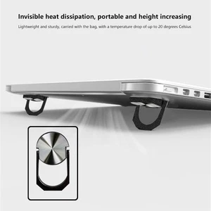 Laptop Stand Invisible Radiator Portable Foldable Storage Stand Business Simple - Afbeelding 1 van 16