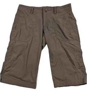 Bermuda donna Patagonia taglia 6 intercontinentale 14,5” pantaloncino marrone cucitura interna elasticizzato - Foto 1 di 10