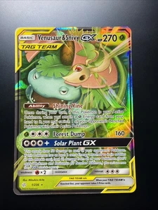 Pokemon Venusaur Snivy Tag Team 1/236 Cosmic Eclipse - Bild 1 von 2