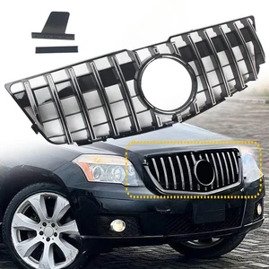 Grille For Mercedes-Benz X204 GLK350 GLK300 GLK280 2008-2012 Silver GTR Style - Picture 1 of 12