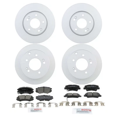 Bosch QuietCast Ceramic Brake Pad and Rotor Kit For 2010-2011 Kia Soul — 第 1/4 张图片
