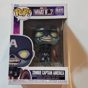 What If Zombie Captain America Pop! Vinyl Figur #941 Funko - Bild 1 von 1
