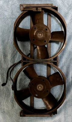 1993-1999 Rolls-Royce Silver Spur Auxiliary Electric Radiator Cooling Fans RG Foto 1 de 4