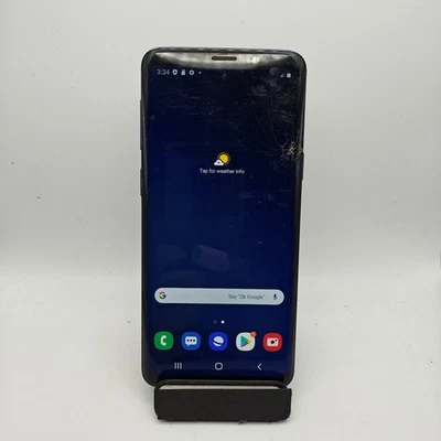 Smartphone Samsung Galaxy S9 G960U1 (Desbloqueado) - 64GB Azul - DAÑADO #2586 Foto 1 de 4