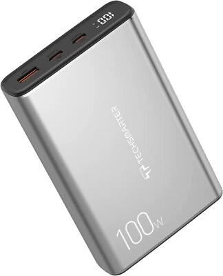 Techsmarter 130W Dual USB-C PD Laptop Portable Charger Power Bank - Image 1 of 4
