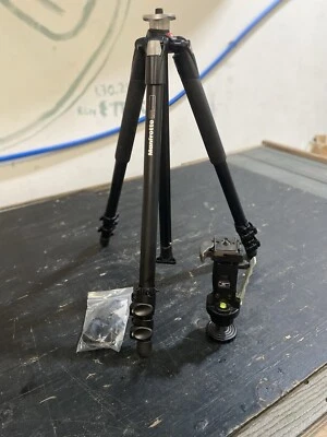 Manfrotto 055XB WNB Wilderness Tripod , 222 Joystick Head, & Bag New Old Stock - Image 1 of 4