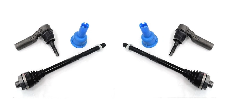 Kit de varilla de amarre interior, exterior OEM GM LH+RH (4 piezas) 11-19 Sierra Silverado 2500/3500 Foto 1 de 4