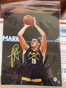 Nikola Jokic Auto 8x10 Signed Photo with COA Autograph Denver - Picture 1 of 2
