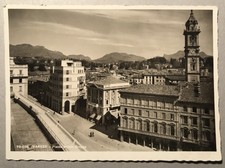 VARESE - Piazza Monte Grappa - Cartolina fotografica formato grande viaggiata