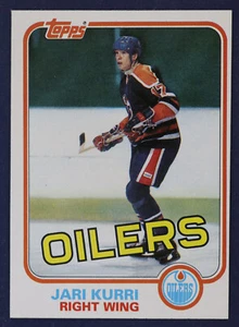 1981-82 Topps #18 Jari Kurri RC NMMT + OC *inv1 - Bild 1 von 2