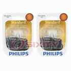 2 pc Philips Parking Light Bulbs for Chevrolet Cavalier City Express ba Chevrolet City Express