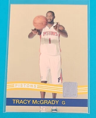 2010-11 Donruss #53 Tracy McGrady Detroit Pistons BASKETBALL Card V8 - Image 1 of 2