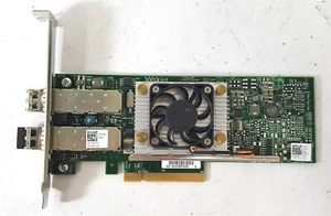 Dell Broadcom 57810S Dual 10GbE PCIe Converged Network Adapter N20KJ w/ (2) SFP - Photo 1/4