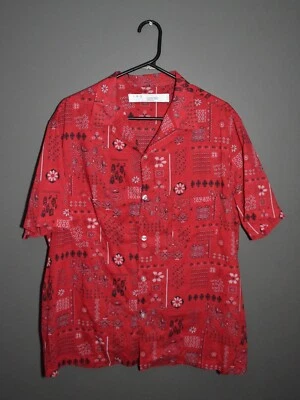 Camisa IRO Whaiko Paisley Algodón-Gasa Nativa XL Foto 1 de 4