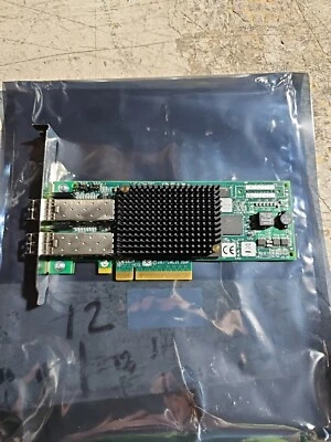 Emulex LPE12002 Dual Port 8GB SFP+ FC-HBA Network Adapter Card. #z45 - Image 1 of 4