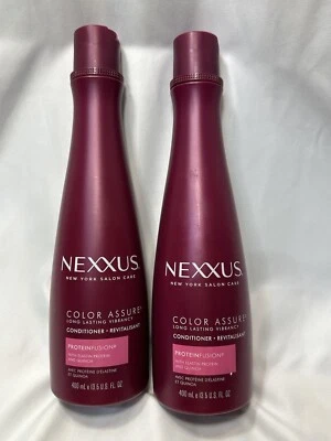 Nexxus Color Assure Long Lasting Vibrancy Conditioner Protein Fusion Lot Of 2 - Image 1 of 4
