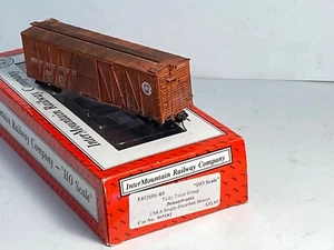 InterMountain HO single sheathed Pennsylvaia PRR 40' boxcar outside braced - Picture 1 of 3