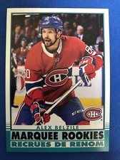 2020-21 O-PEE-CHEE Update Retro Marquee Rookies Alex Belzile #645 OPC Canadiens